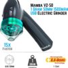 Mamba Original 1g Gray Electric Portable Herb Grinder. USB Powered Essential Kitchen Mill for Grinding - Image 2