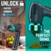 Mamba Original 1g Gray Electric Portable Herb Grinder. USB Powered Essential Kitchen Mill for Grinding - Image 4