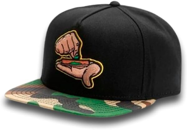 Flat Bill Hats - Original Baseball Cap Marijuana Cannabis Weed Pot 420 Hat Premium Flat Snapback