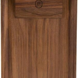 Marley Natural Walnut Tray - Enhancing Experience with Sustainable Craftsmanship and Magnetic Wooden Scraper (Large)
