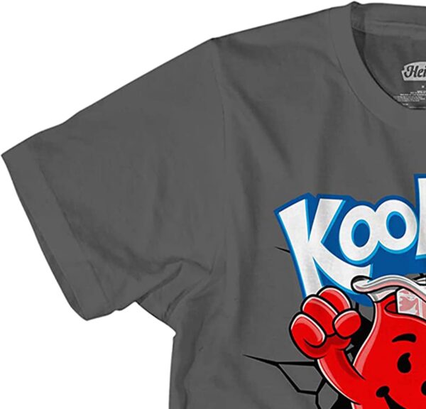 Kool-Aid Mens Oh Yeah Shirt Drink Mix Man Oh Yeah Graphic T-Shirt - Image 6