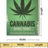 Puzzles for Classroom Decor Medical Cannabis Plant Marijuana Weed Jigsaw Puzzles Family Puzzle to Enjoy Adult Decompression Education Gift for DIY Intellective Educational Game Gift 500 Pieces - Image 4