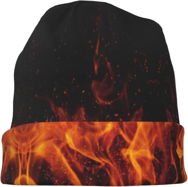 ANNCED Beanie Hat Knitted Cap for Men Women,Thin Warm Knit Slouchy Cancer Hat Ski Cap Winter Warm Hip Hop Soft Skull Cap - Image 9