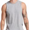 Russell Athletic Men's Dri-Power Cotton Blend Sleeveless Muscle Shirts, Moisture Wicking Odor Protection UPF 30+, Sizes S-4X