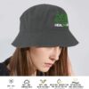 Weed Cannabis 420 Bucket Hat Bucket Hat Packable Women Hat for Fishing Accessories for Travel Must Haves Wash Black - Image 5