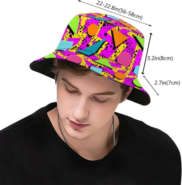 Bucket Hats Fashion Sun Cap Packable Outdoor Fisherman Hat for Women and Men - Image 3