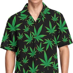 Men's Hawaiian Shirts Casual Button Down Shirt Short Sleeve Aloha Beach Shirts