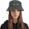 Weed Cannabis 420 Bucket Hat Bucket Hat Packable Women Hat for Fishing Accessories for Travel Must Haves Wash Black - Image 4