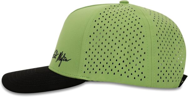 Salt Mafia Curved Brim Water-Resistant Performance Snap Back Hat - Image 3