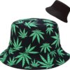XYIYI Cute Bucket Hat Beach Fisherman Hats for Women, Reversible Double-Side-Wear