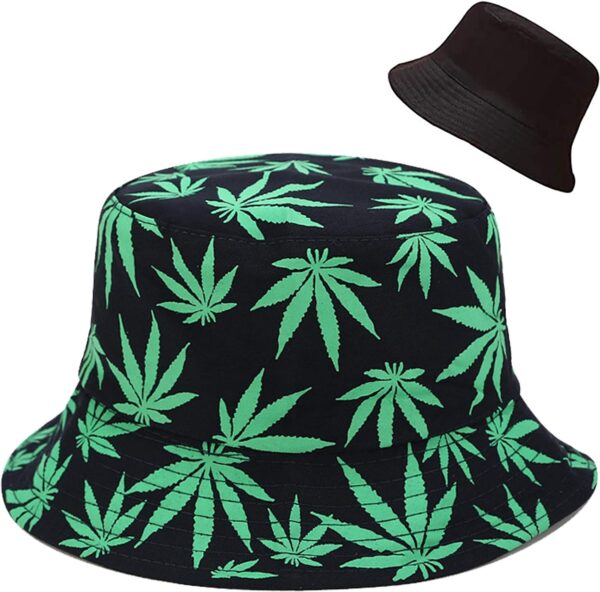 XYIYI Cute Bucket Hat Beach Fisherman Hats for Women, Reversible Double-Side-Wear