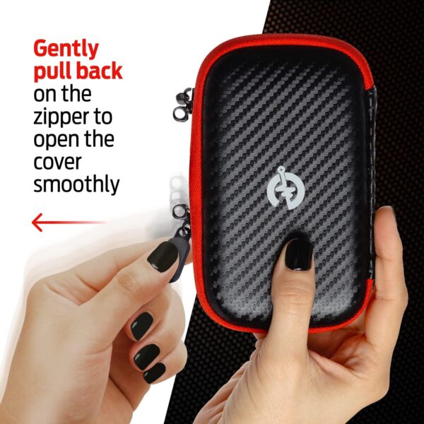 Smell Proof Case with 4 Aluminum Tubes, Smell Proof Locking Container, Bag Storage with Lock, Metal Tubes Odor Proof Accessories (King Size) - Image 7