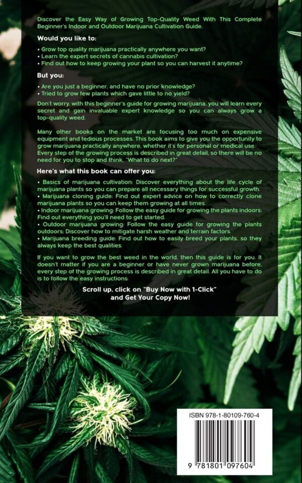 Foolproof Guide to Growing Cannabis: Complete Beginner's Guide to Indoor and Outdoor Marijuana Cultivation for Personal and Medical Use, Grass Roots, Marijuana Growing Secrets - Image 2