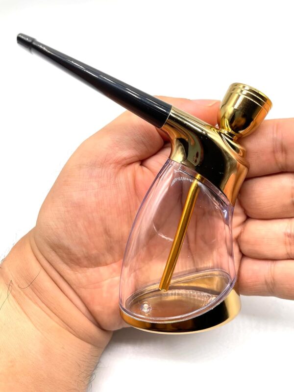 Portable Mini Hookah Set with Shisha Accessories Handheld Hookahs Set HT9527 Gifts for Boyfriend Father Husband or friends Golden - Image 7