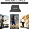 Weed Cannabis 420 Bucket Hat Bucket Hat Packable Women Hat for Fishing Accessories for Travel Must Haves Wash Black - Image 7