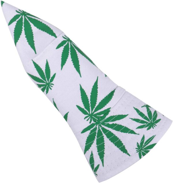 DOCILA Fashion Women's White Bucket Hat Men's Foldable Green Leaf Print Sunshade Cap Two Sided Travel Fisherman Hat - Image 7