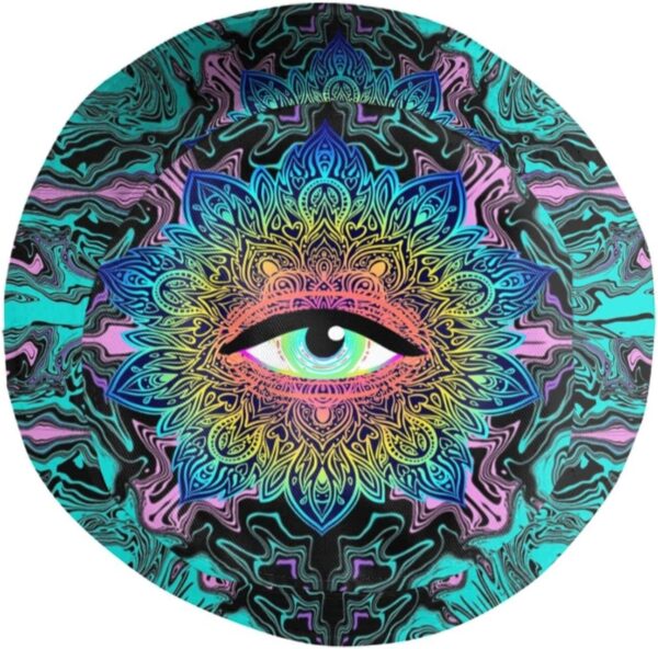 Trippy Bucket Hat Colorful Hat Summer Travel Sun Hat Unisex Beach Hat Fisherman Hats - Image 4