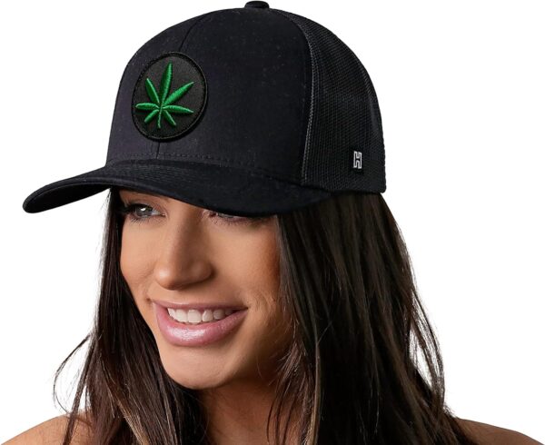 HAKA Lifestyle Trucker Hat for Men & Women, Adjustable Baseball Hat, Mesh Snapback, Sturdy Outdoor Golf Hat - Image 4