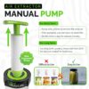 Burp Lids 12 Pack Curing Kit - Fits All Wide Mouth Mason Jar Containers - A Home Harvesting Essential. 12 lids + extraction pump. Vacuum sealed for successful cure. - Image 3