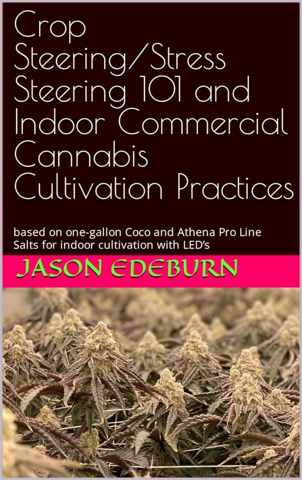 Crop Steering/Stress Steering 101 and Indoor Commercial Cannabis Cultivation Practices: based on one-gallon Coco and Athena Pro Line Salts for indoor cultivation with LED’s