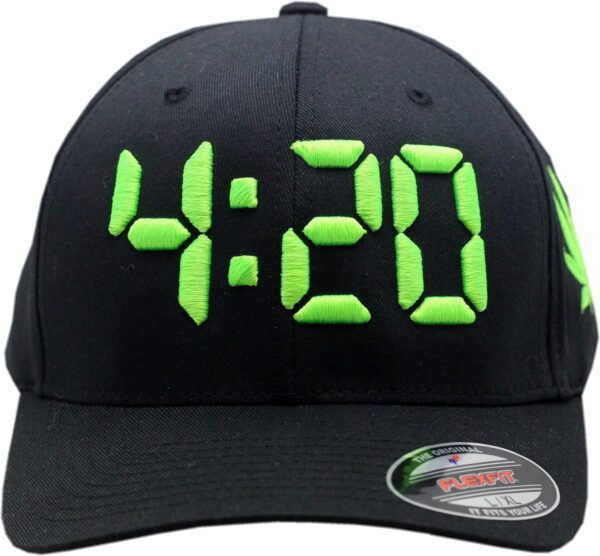 Cannabis 420 Flex Fit Hat - Image 2