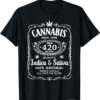 Cannabis High Time Old 420 Quality Indica & Sativa Weed T-Shirt