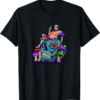 Goblincore Aesthetic Magic Fungi Mushroom Skull Relax T-Shirt