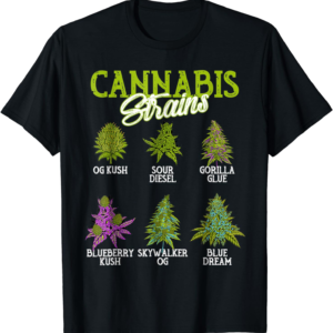 Cannabis Strain Weed T-Shirt