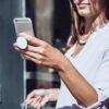 Cannabis accessories Marijuana Leaf Smoke Weed Drugs | gift PopSockets PopGrip: Swappable Grip for Phones & Tablets - Image 5