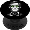 Weed Abraham Lincoln Funny 4th Of July 420 Stoner Marijuana PopSockets Standard PopGrip