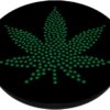 Cannabis accessories Marijuana Leaf Smoke Weed Drugs | gift PopSockets PopGrip: Swappable Grip for Phones & Tablets - Image 2