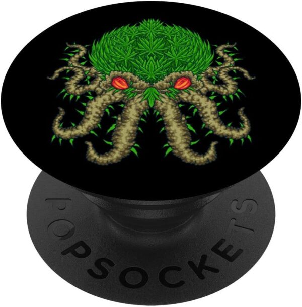Weed Octopus - Marihuana Kraken - Cannabis Accessories PopSockets Swappable PopGrip