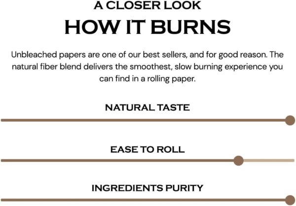 ZIG-ZAG Rolling Papers 1¼ Unbleached (6 Booklets) - 50 Sheets Each - Image 6