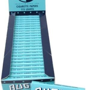 BUGLER ROLLING PAPERS SW 115 LEAVES UNFLAVORED FLAVOR PACK OF 24
