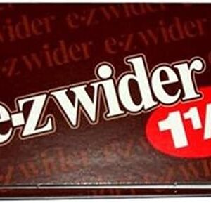 4 PACKS OF EZ WIDER 1 1/2 CIGARETTE ROLLING PAPERS,EZWIDER.