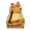 Raw Classic King Size Slim Rolling Paper Full Box of 50 Packs