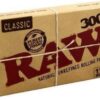 RAW 300 Classic 1.25 1 1/4 Size Rolling Papers, 300 Count (Pack of 1)