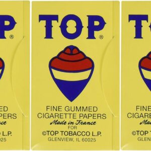 Top Cigarette Rolling Papers, 3 packs