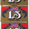 1.5 JOB Rolling Papers, 5 Pack Bundle, 120 Paper Leaves Total - Image 2