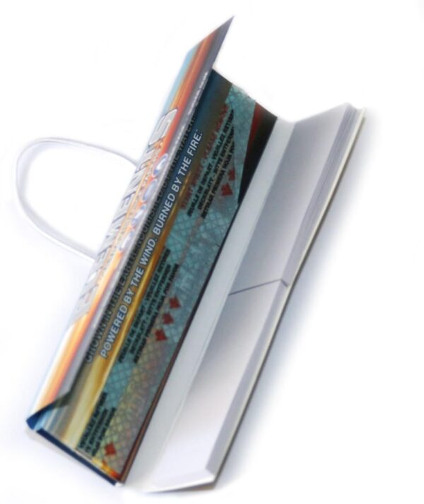 Elements Ultra Thin Rice Connoisseur King Size Slim With Tips Rolling Paper 5 Pack - Image 2