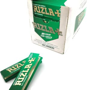 Rizla Green Cigarette Rolling Papers- 10 Packets