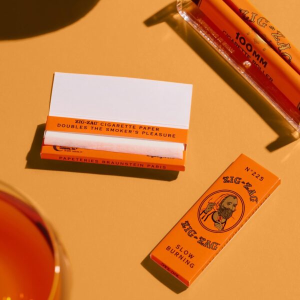ZIG-ZAG Rolling Papers French Orange 1 1/4 ( 6 Booklets) - Image 3