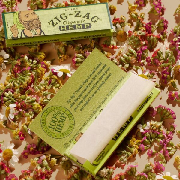 ZIG-ZAG Hemp Rolling Papers 1¼ Size (6 Bookets) - 32 Sheets Each - Image 6