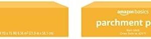Amazon Basics Parchment Paper, 90 Sq Ft Roll (Pack of 2)