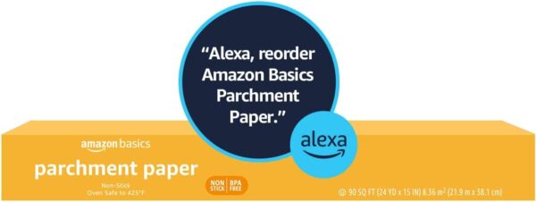 Amazon Basics Parchment Paper, 90 Sq Ft Roll (Pack of 2) - Image 6