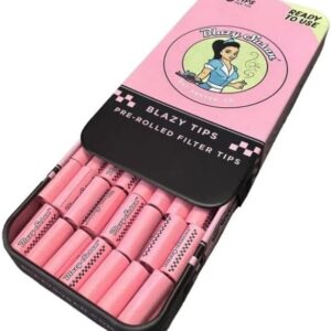 Pink Pre-Rolled Filter Tips 100ct Ready To Use