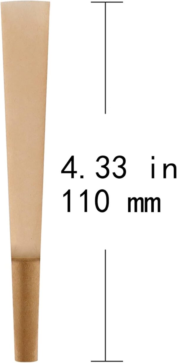 King Size Pre-Rolled Cones | 200 Pack | 110 mm Slow Type Brown Rolling Papers With Tips | Includes Cone Loader - Image 2