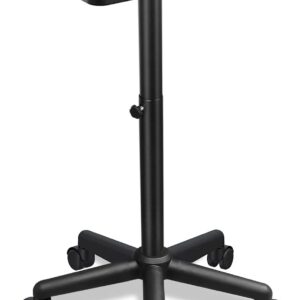 Salon Tray on Wheels, Salon Rolling Tray with Adjustable Height, Hair Stylist Tray, Suitable for Tattoo Tray and Dental Tray