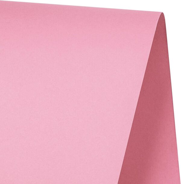 RUSPEPA Pink Kraft Paper Roll - 18 inches x 100 feet - Recyclable Paper Perfect for for Easter Crafts, Art, Wrapping, Packing, Postal, Shipping, Dunnage & Parcel - Image 2
