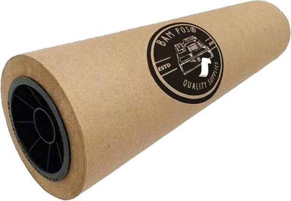Brown Kraft Paper Roll - Extra Long, Durable & Recycled Paper - Ideal for Packing, Gift Wrapping, Postal, Shipping, Artwork, Crafts, Bulletin Boards & Covering Floor (17.5” x 1800” (150’)